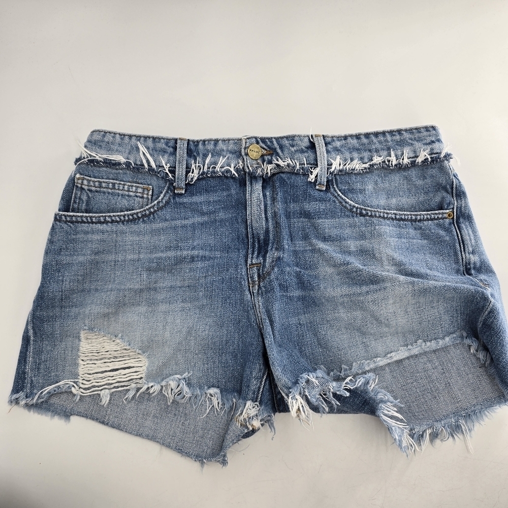 Frame Denim Le Cutoff Blue